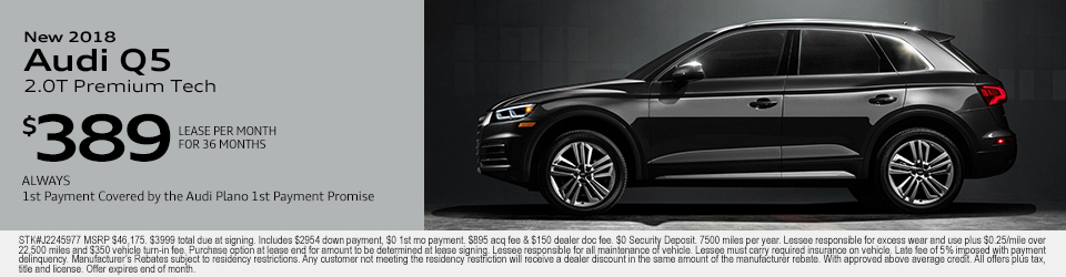 Audi Lease Finance Specials